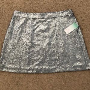 Sequin skirt